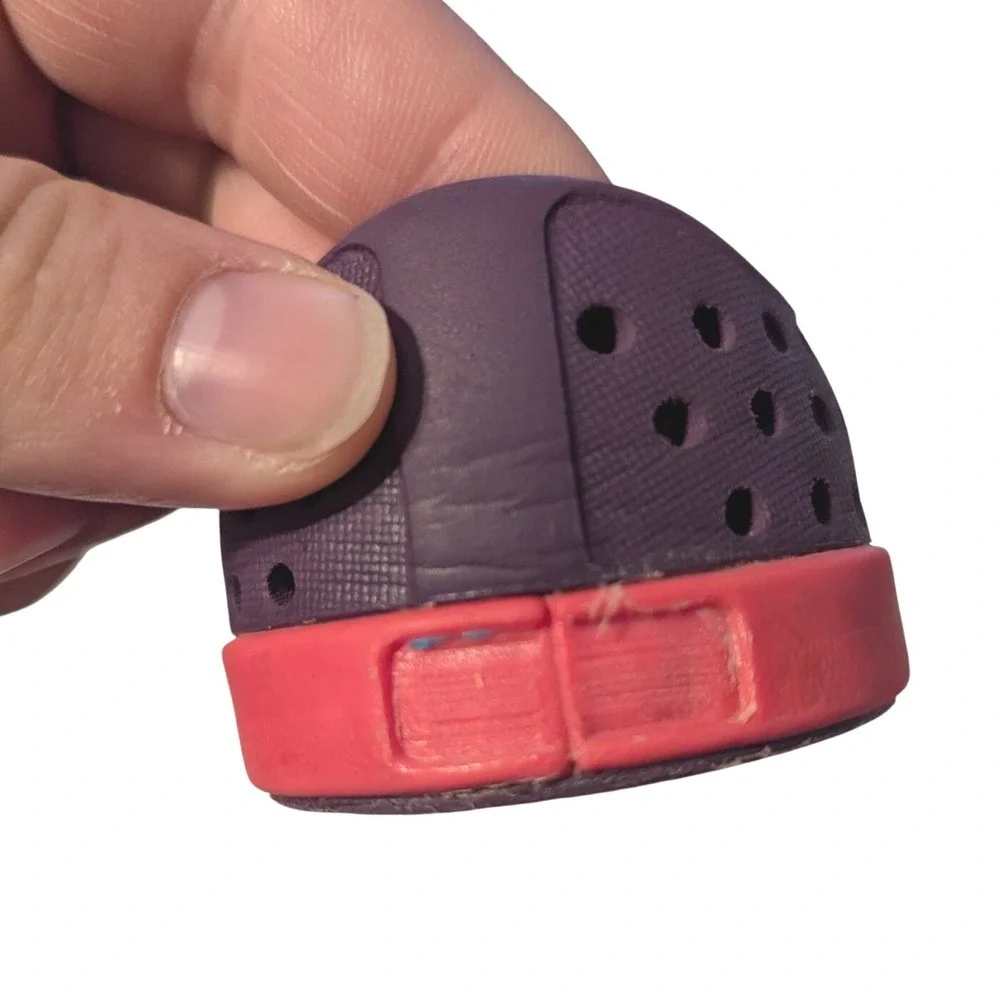 Native Jefferson Little Kids C4 Purple Pink Perforated EVA Slip-On Water Shoes